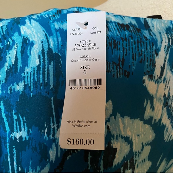 White House Black Market, Size 6, Dress, NWT - Picture 11 of 13